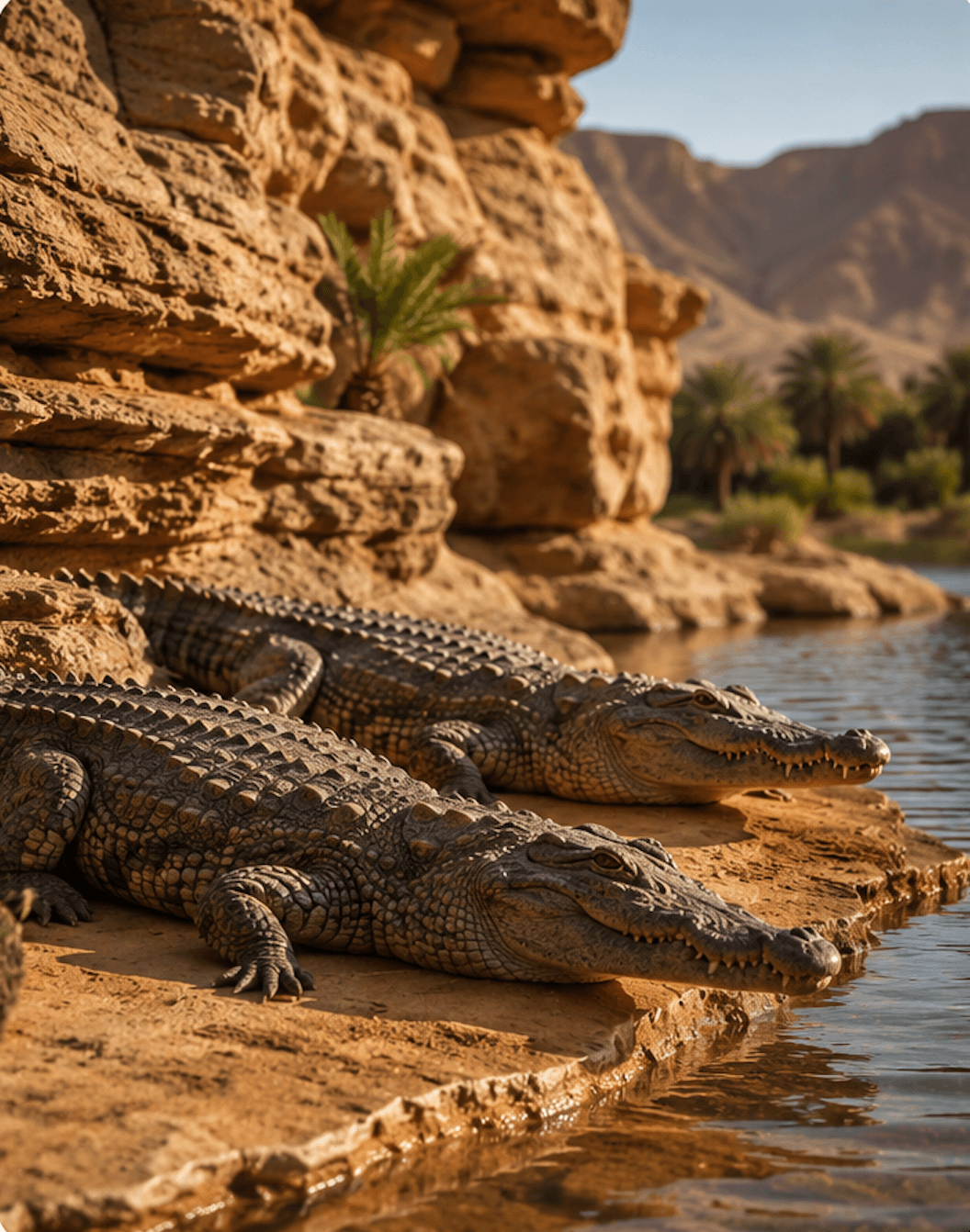 Les crocodiles du désert