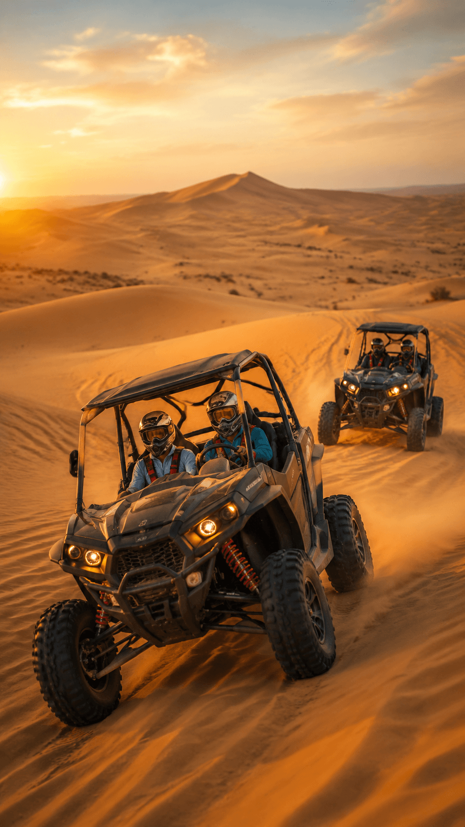 Buggy dans les dunes